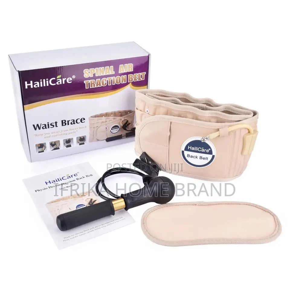 Back Relief Belt Waist Brace Support Belt Lumbar Traction