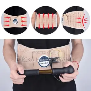 Back Relief Belt Waist Brace Support Belt Lumbar Traction