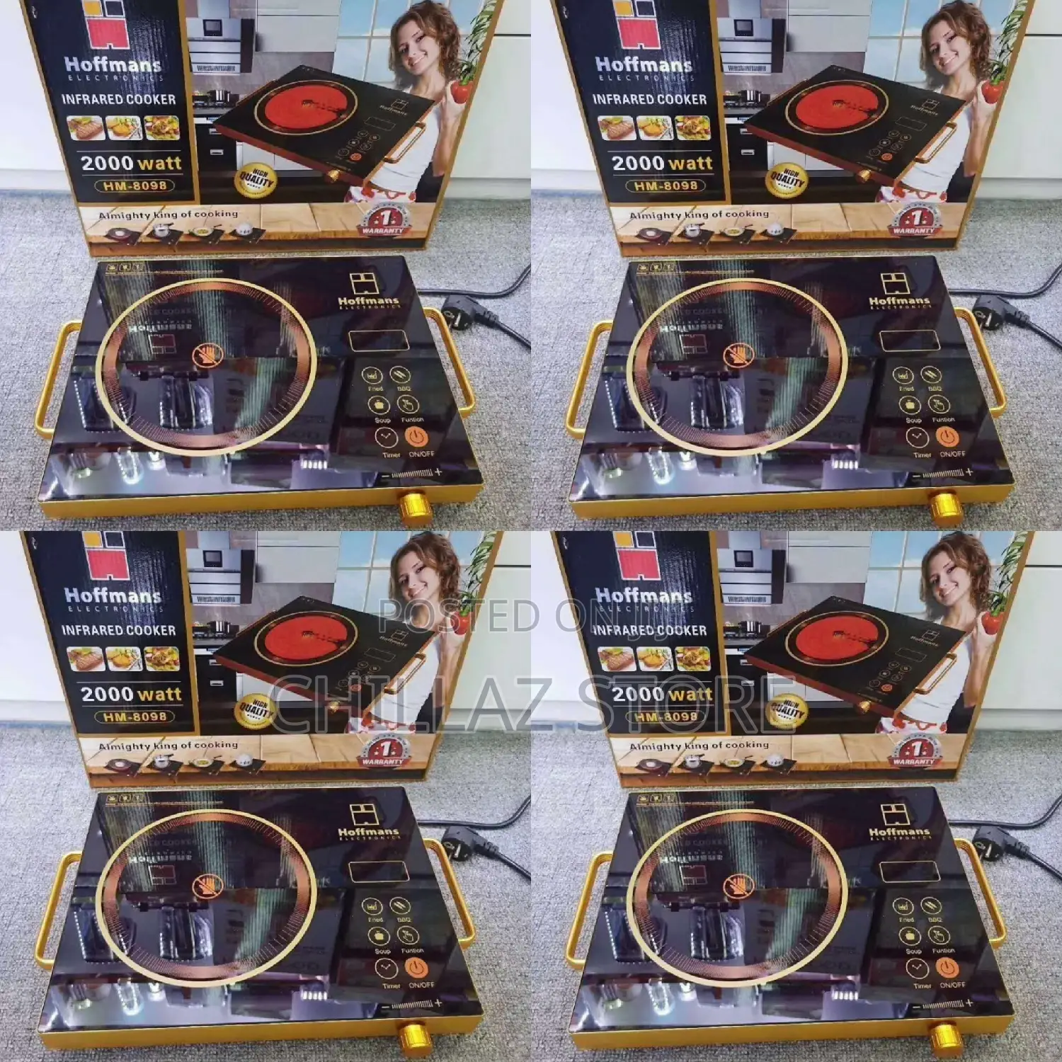Electric Hoffman's Infrared Cooker