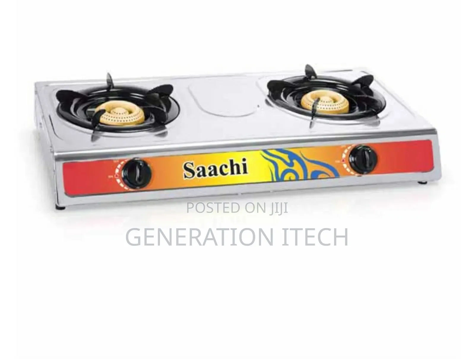 Saachi Double Gas Stove – NL-GAS-5220