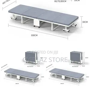 Photo - Folding Adjustable Camping Bed
