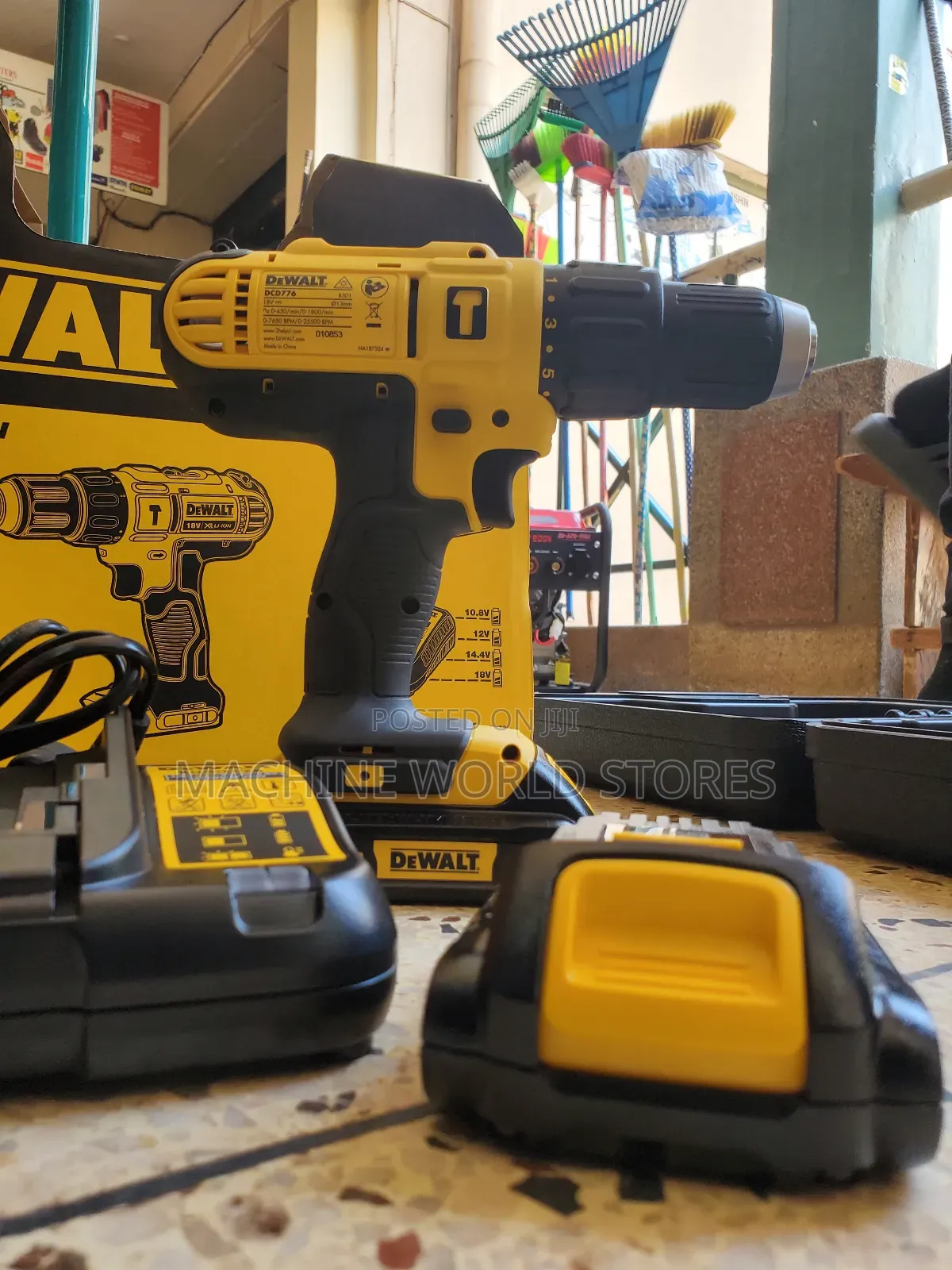 Cordless 18V Drill Dewalt Original.