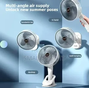 Portable Rechargeable Clamp Fan