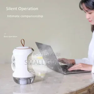 Rotating Cooling Humidifier Fan
