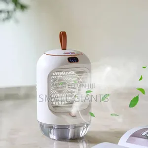 Rotating Cooling Humidifier Fan
