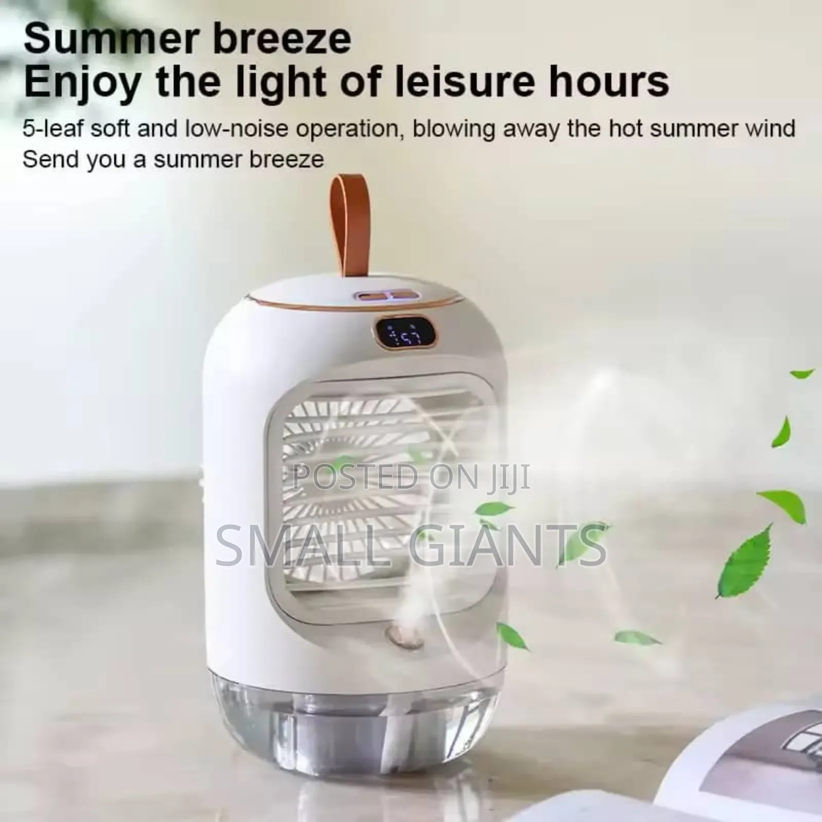 Rotating Cooling Humidifier Fan