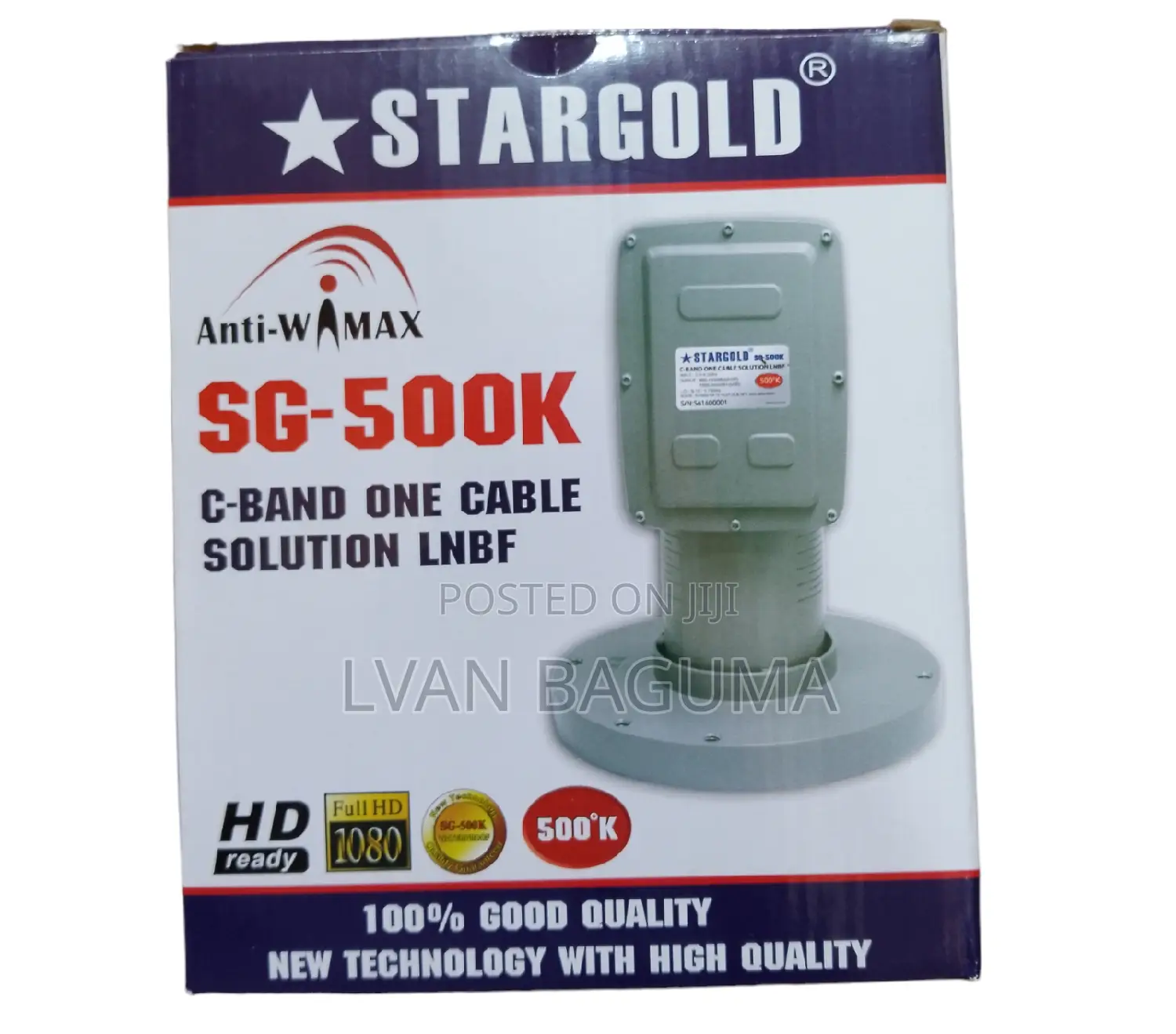 Star Gold SR- C-Band One Cable LNBF - Anti Wimax