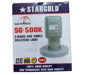 Star Gold SR- C-Band One Cable LNBF - Anti Wimax