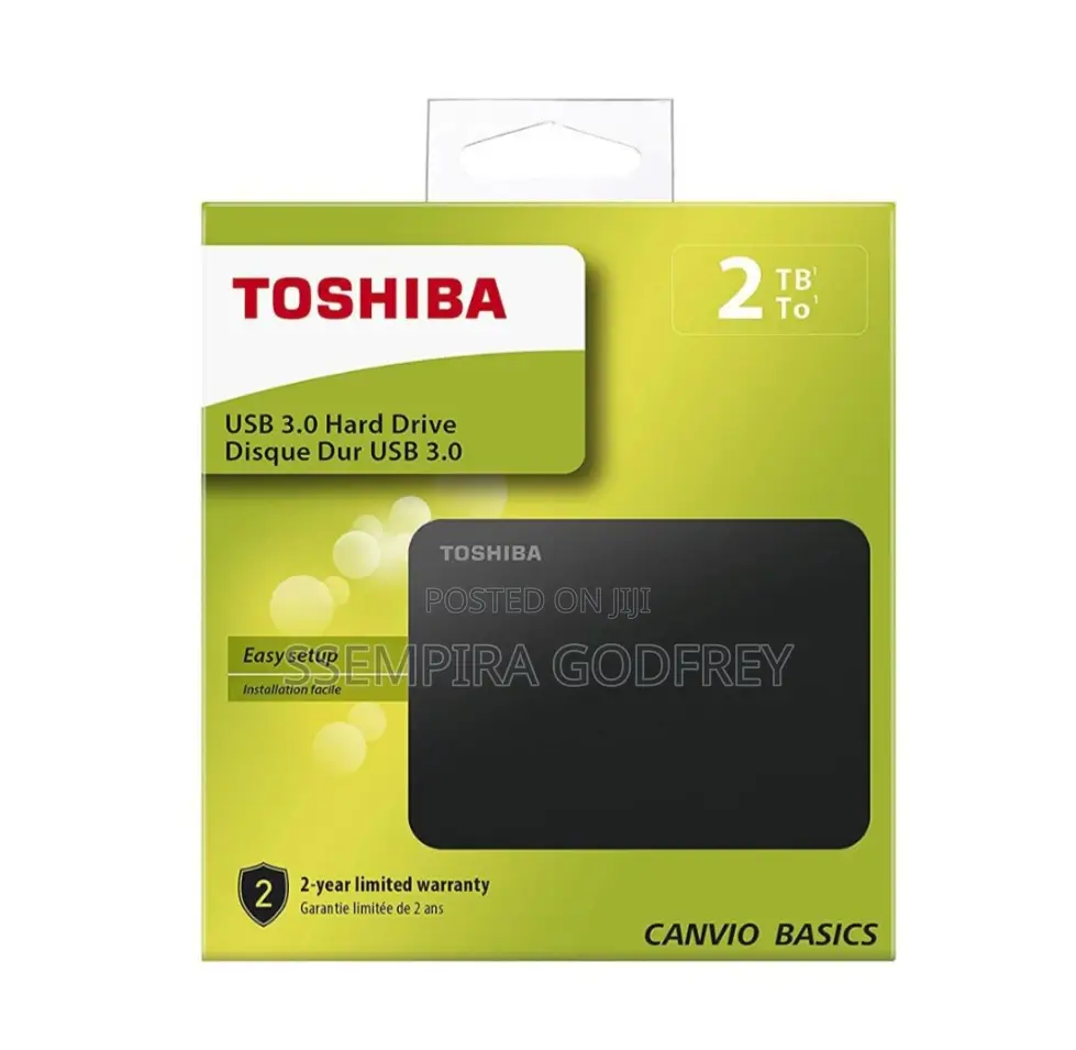 External Hard Drive Toshiba 2TB