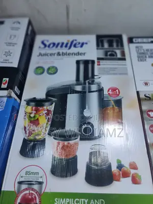 Sonifer 4in1 Juicer Blender/Juice Extractor/Food Processor