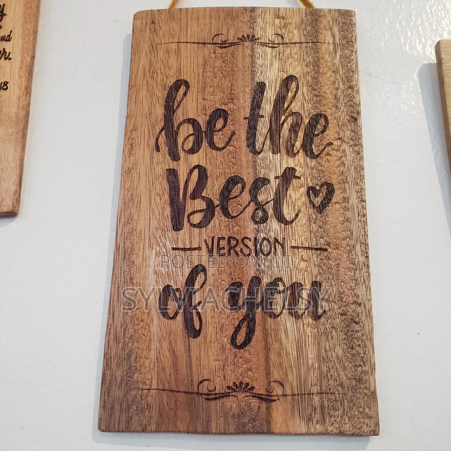 Wood Engraved Wall Hangings