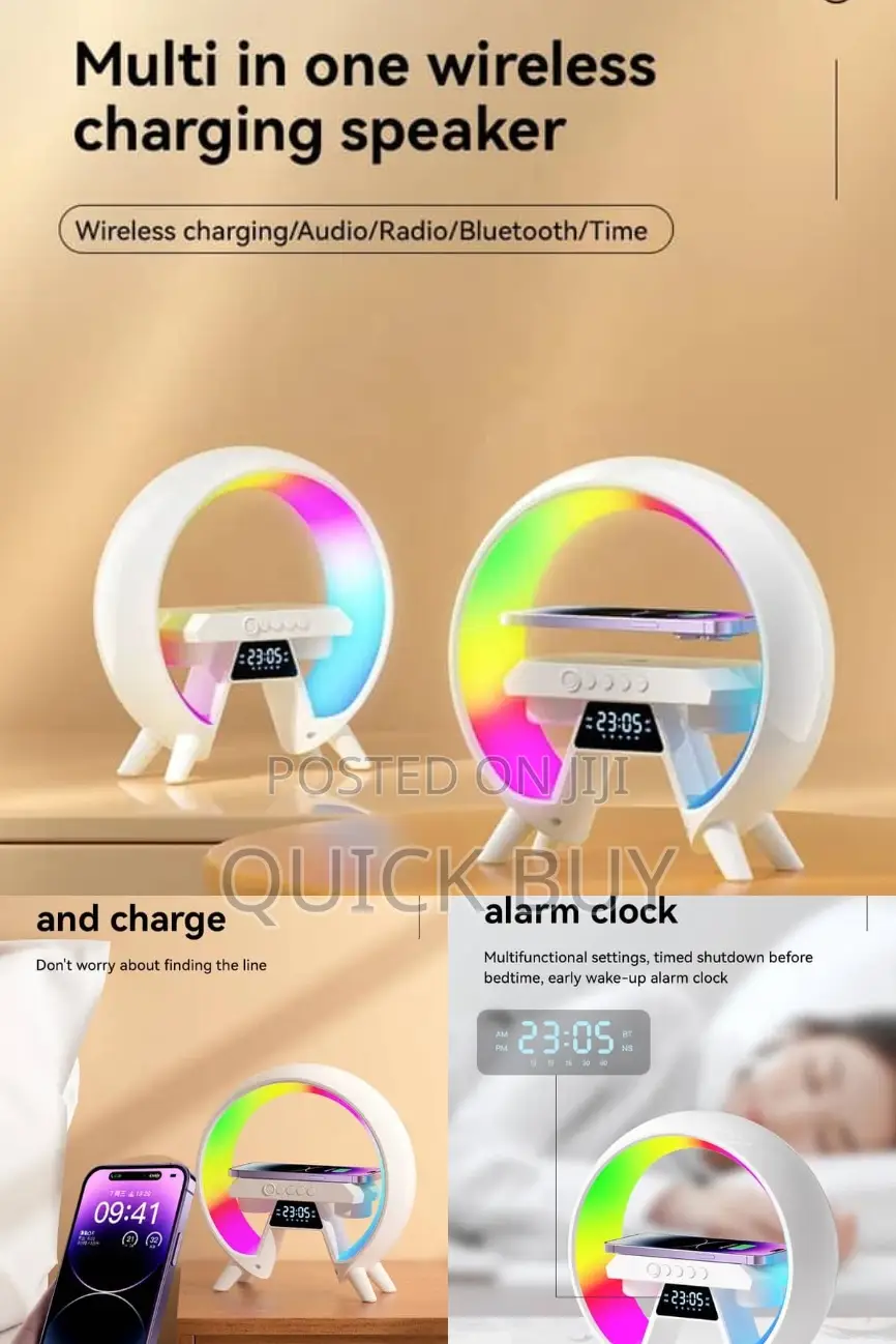Multi in One Wireless Charging Speakers