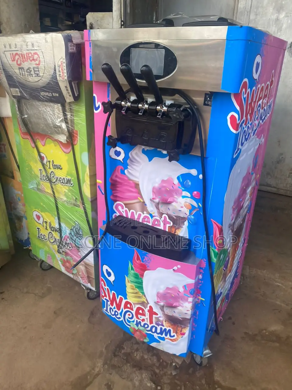 Japan Used Ice Cream Machines/3tap Ice Cream Machines