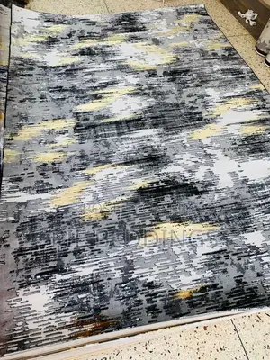 Grey, Black Gold Flash Carpets