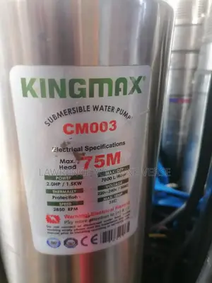 Submersible Water Pump 75m 2hp