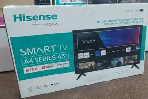 Hisense 43 Smart Digital Flat Screen Flameless.
