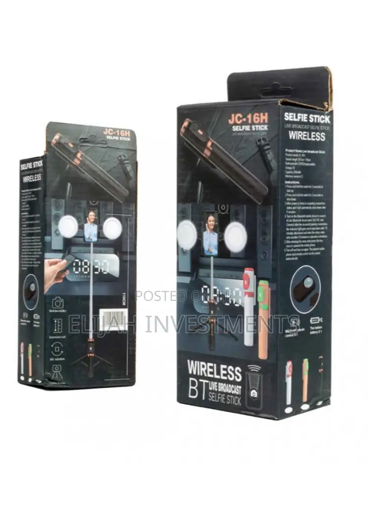 Wireless Live Broadcast Bt Selfie Stick
