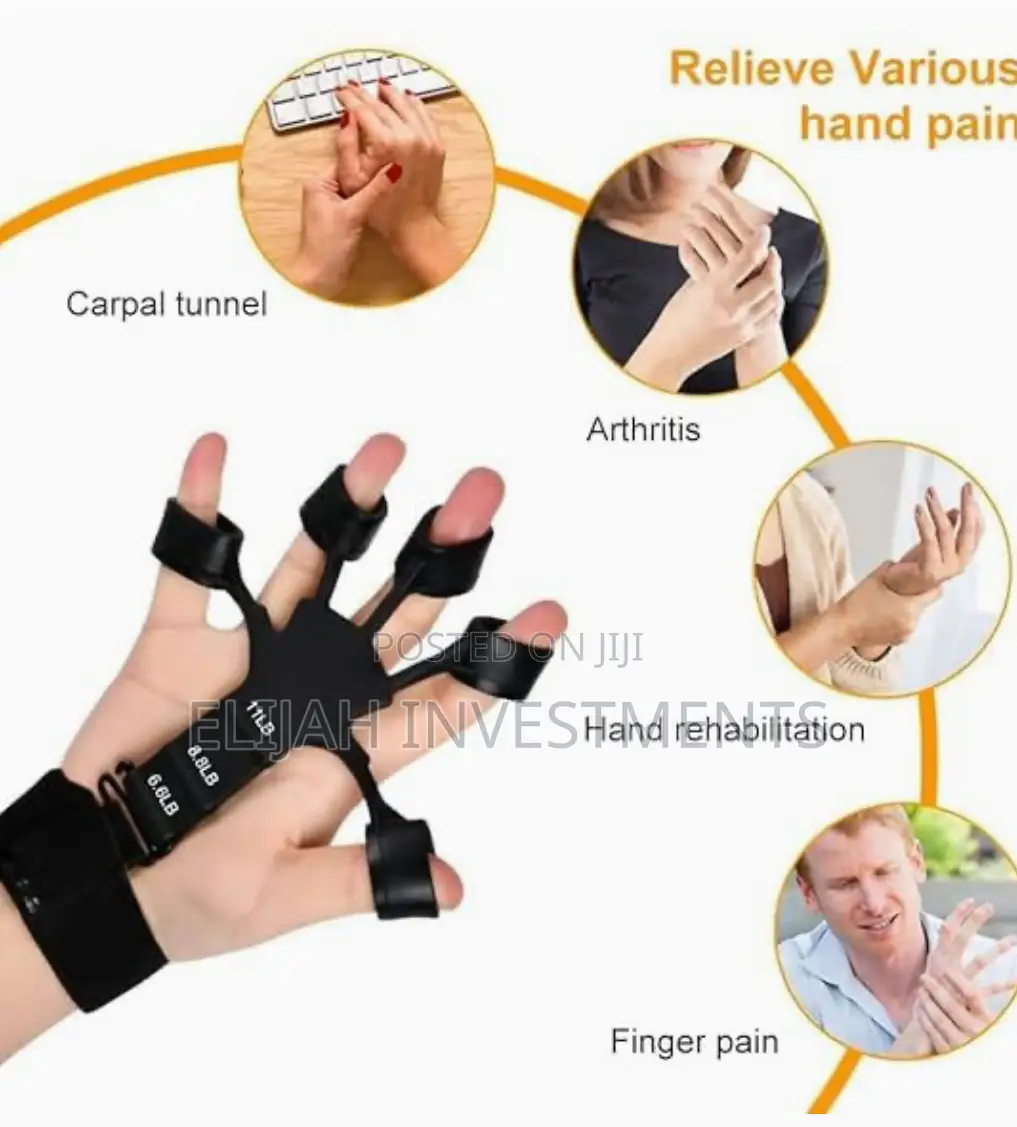 Finger Grip Exercise Strengthener