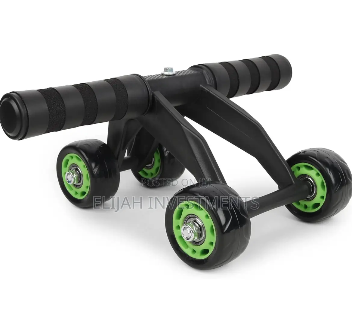 4 Wheel AB Abdominal Muscle Trainer