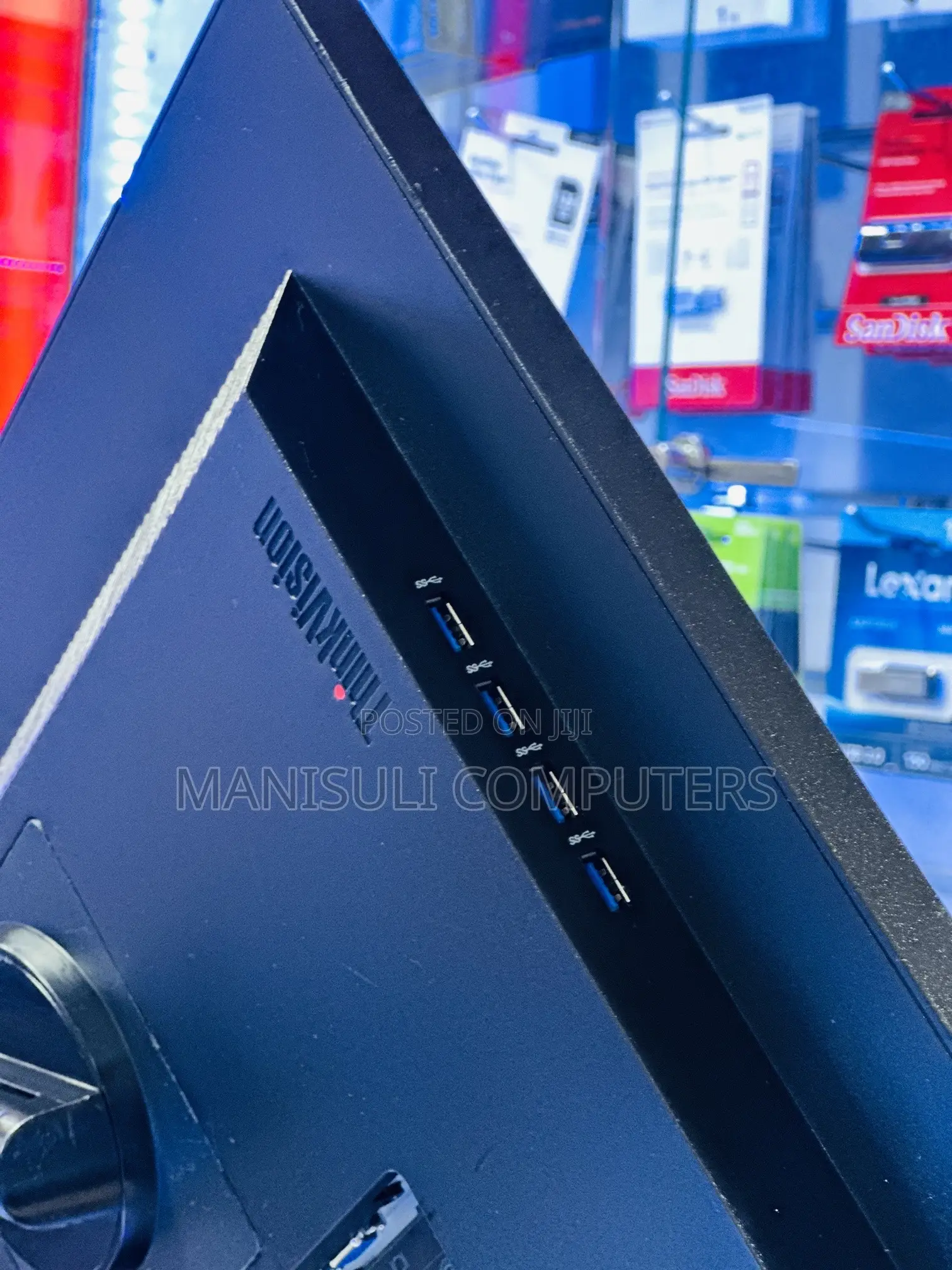 Monitor Lenovo Ips Vga, USB 3.0, Hdmi, Dp, Dvi,