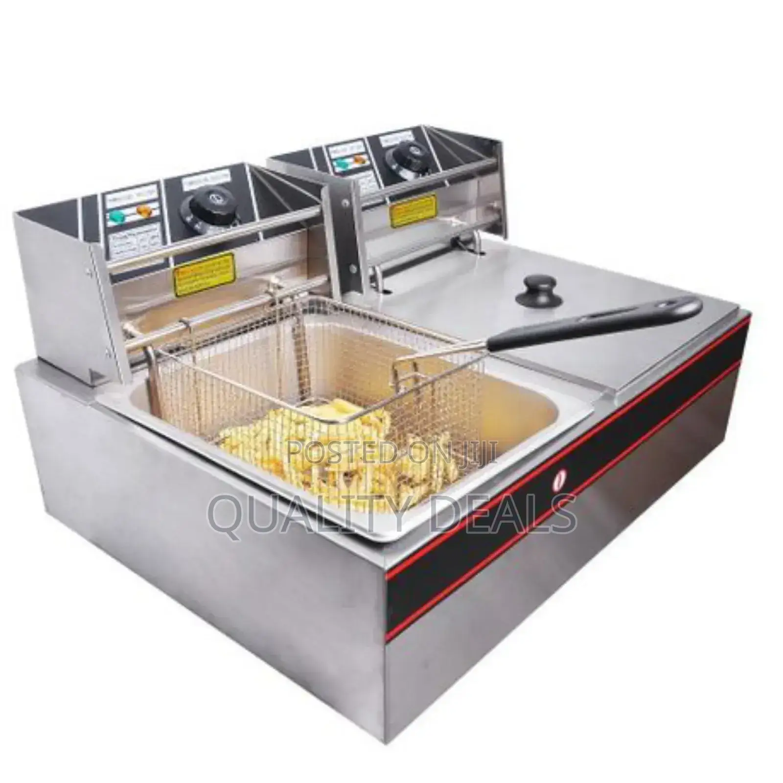 Nima 12litre Double Deep Fryer
