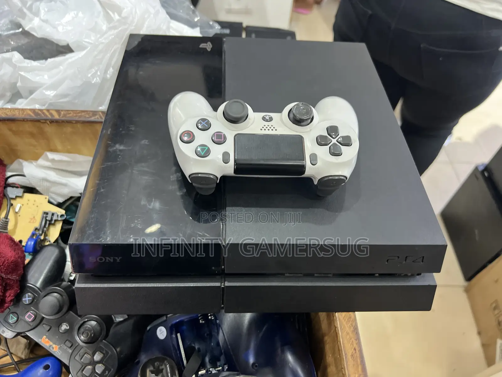 PS4 Console With 5 Games