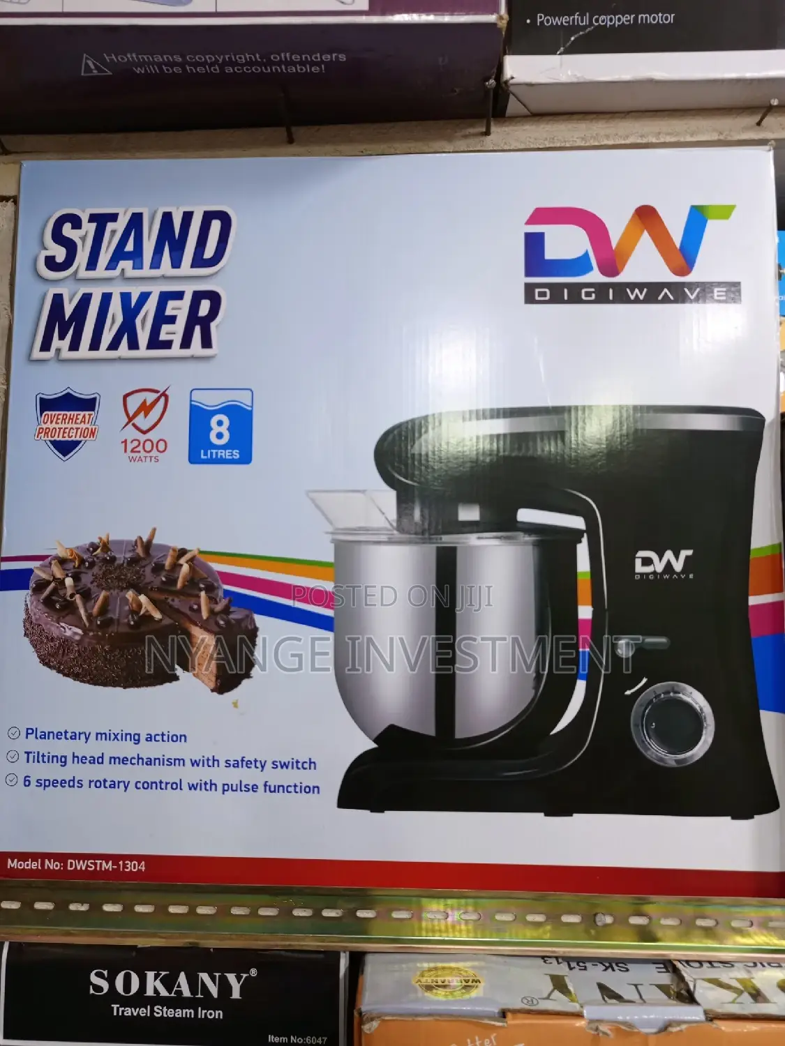 Dw 8l Stand Mixer. Digital Wave Stand Mixer 8l