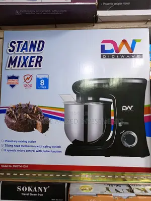 Photo - Dw 8l Stand Mixer. Digital Wave Stand Mixer 8l