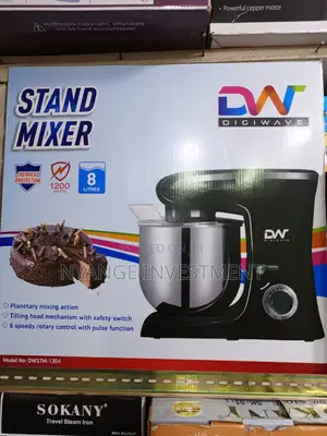 Dw 8l Stand Mixer. Digital Wave Stand Mixer 8l