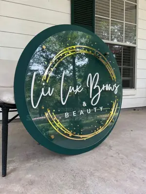 Illuminated Wall Logo