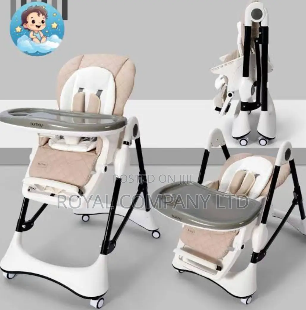 Baby Feeding High Chair and Moveable