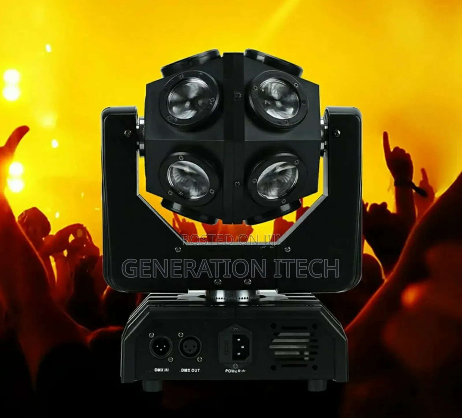 Moving Head Light With 12 Led Lights- Laser Moving Head DMX