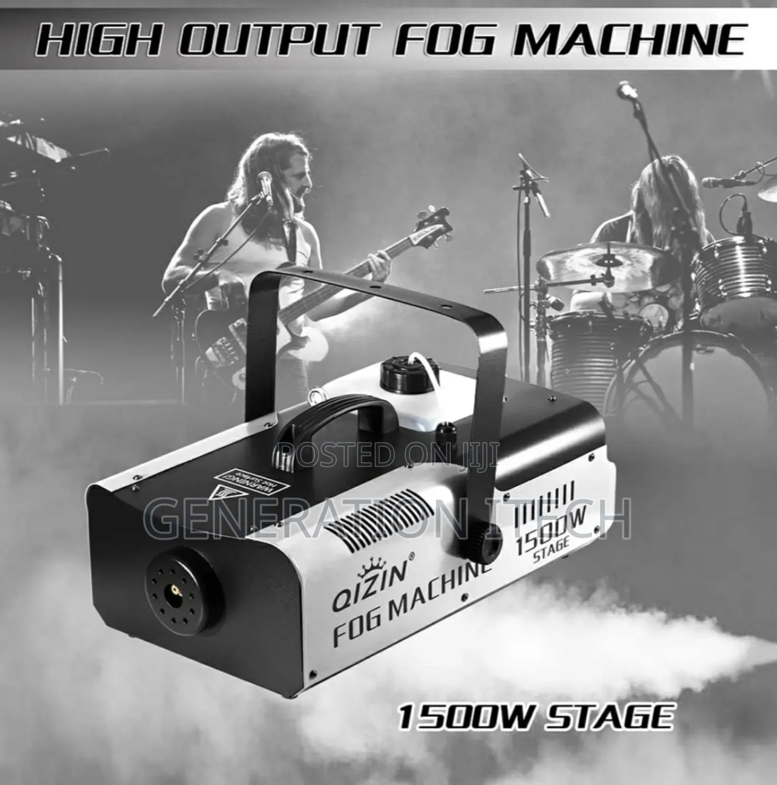 Fog Machine - 1500w Proffessional Stage Smoke Machine for DJ