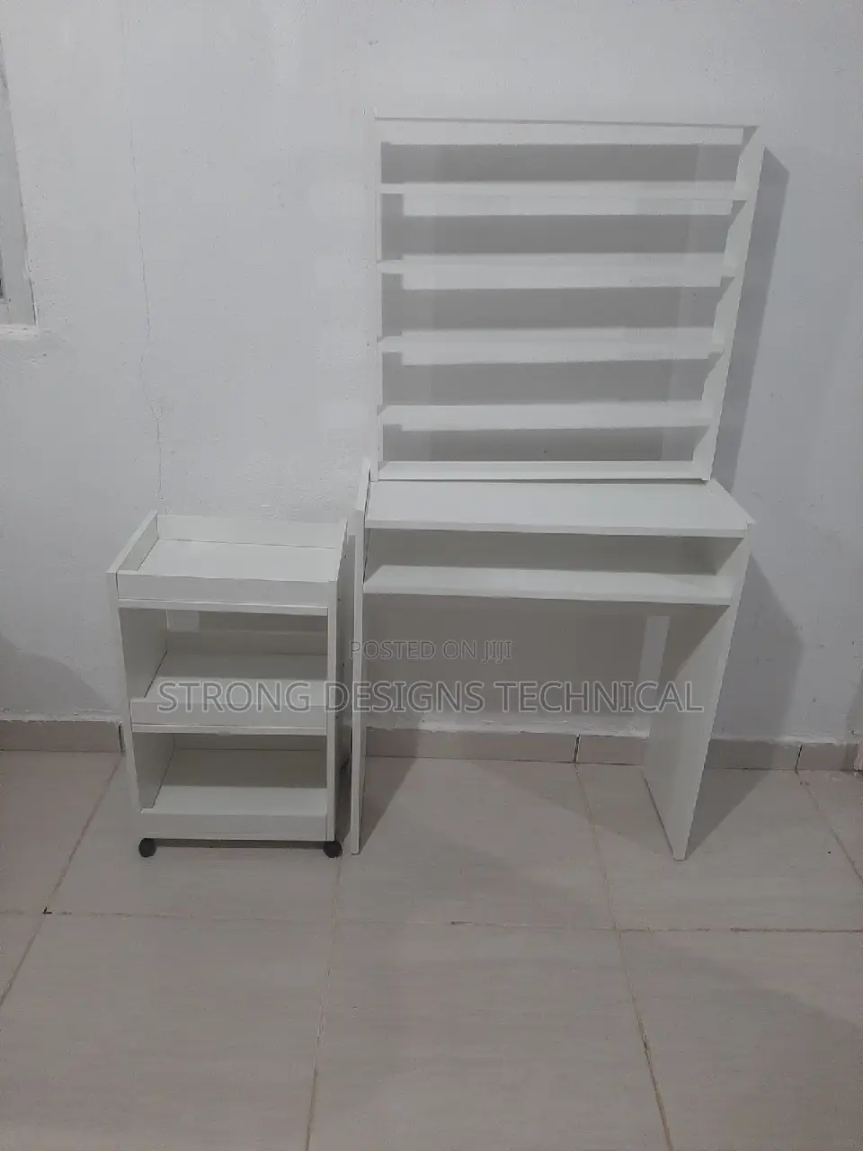 Manicure/Nail Business Set Up. Table + Display + Trolley.