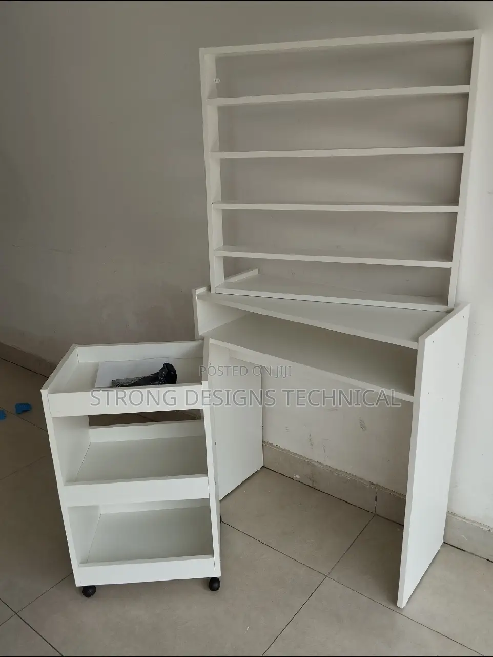 Manicure/Nail Business Set Up. Table + Display + Trolley.