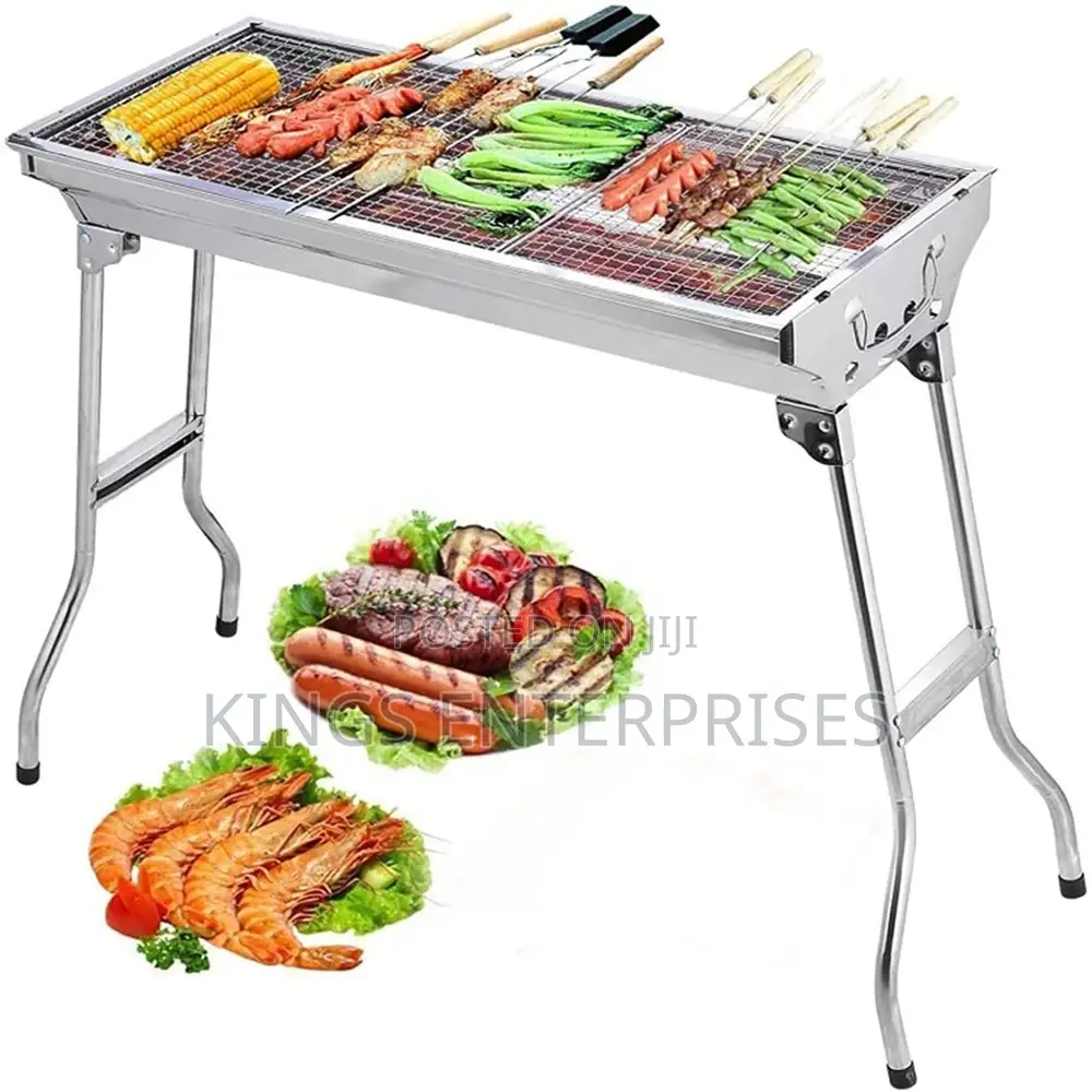 Stainless Steel Charcoal BBQ Grill