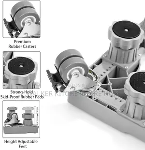 4 X 2 Shive Wheels Movable Base Stand for Washing Machines