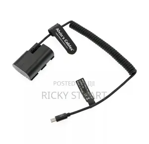Lp-E6 Type C Usb-C Dummy Battery Charger for R5,R6,R, 6D,60D