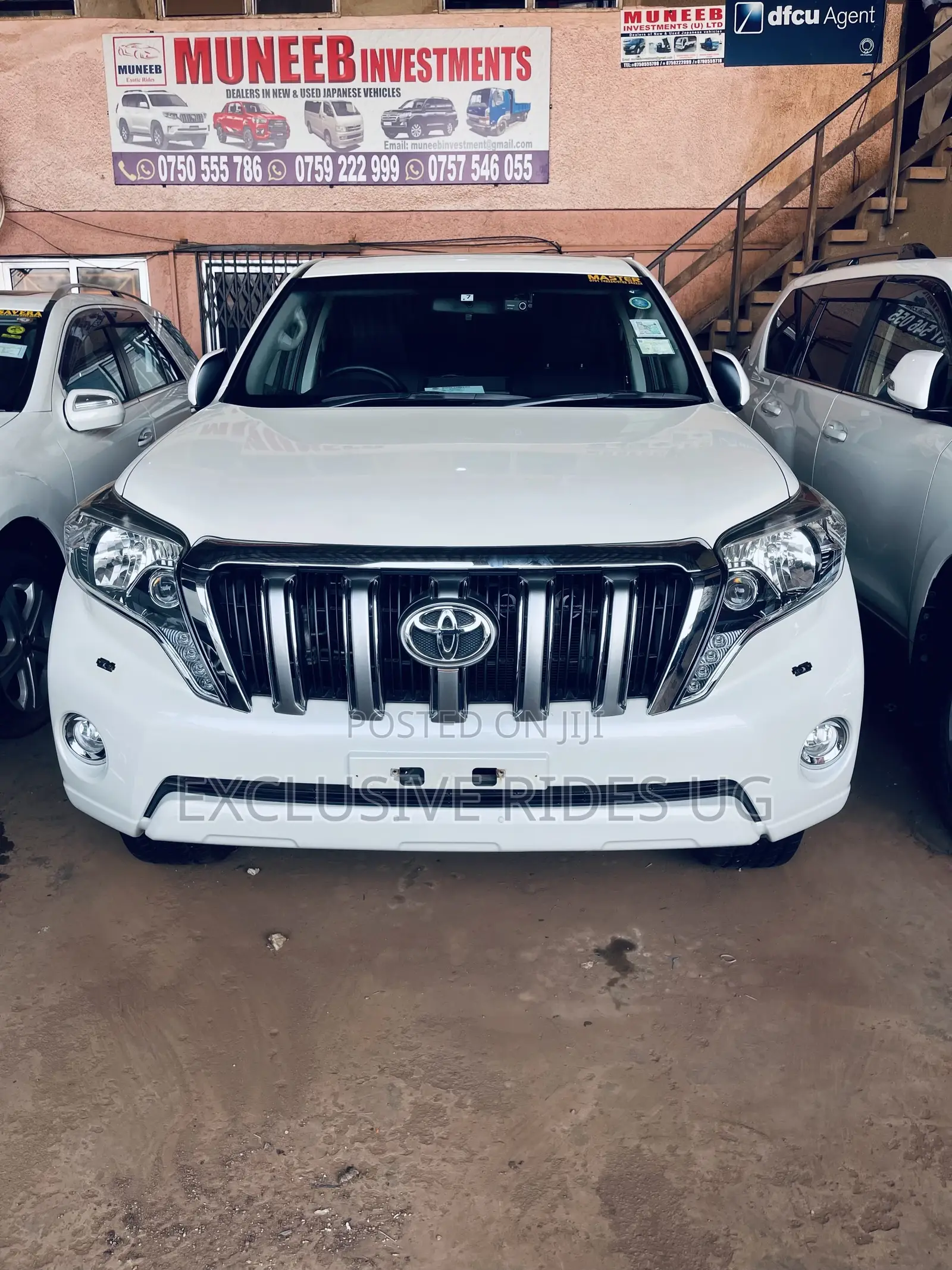 Toyota Land Cruiser Prado 2016 White