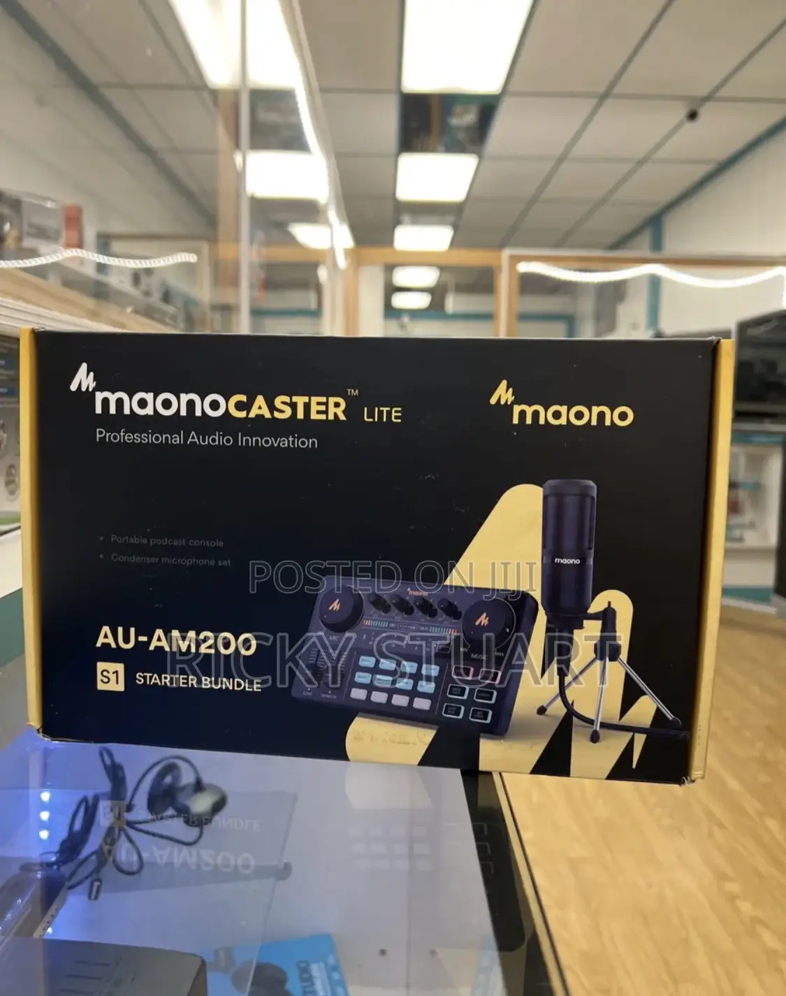 Podcast Mixer for Live Streaming,Recording and Gaming Audio