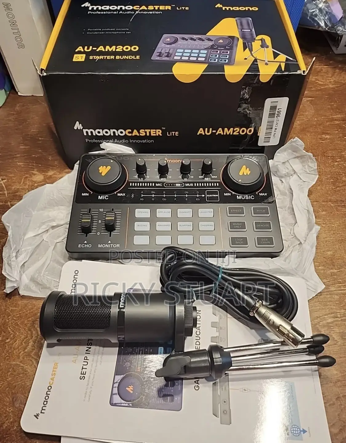 Podcast Mixer for Live Streaming,Recording and Gaming Audio