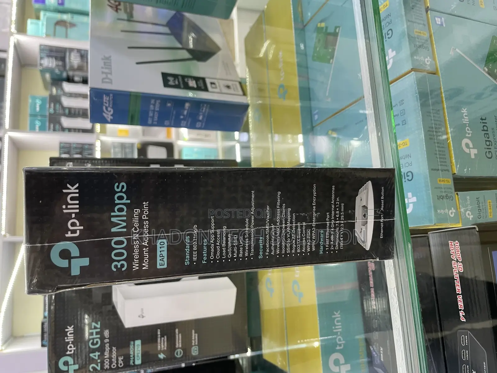 Tp Link Omada 300 MBPS Wireless N Mount Access Point EAP110