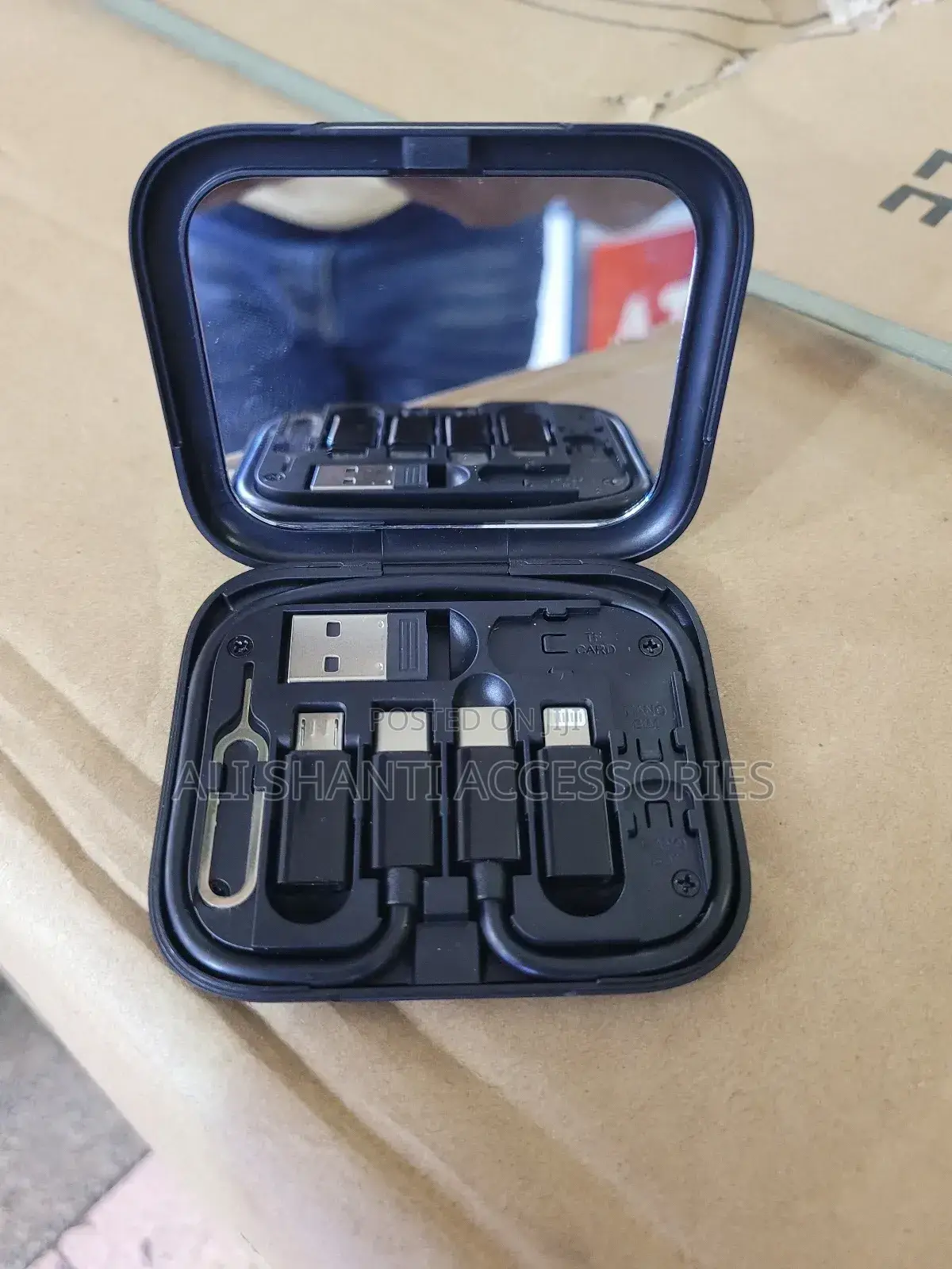 60W Multi-Functional Adaptor/Type-C/Lightening/Smart/Usb