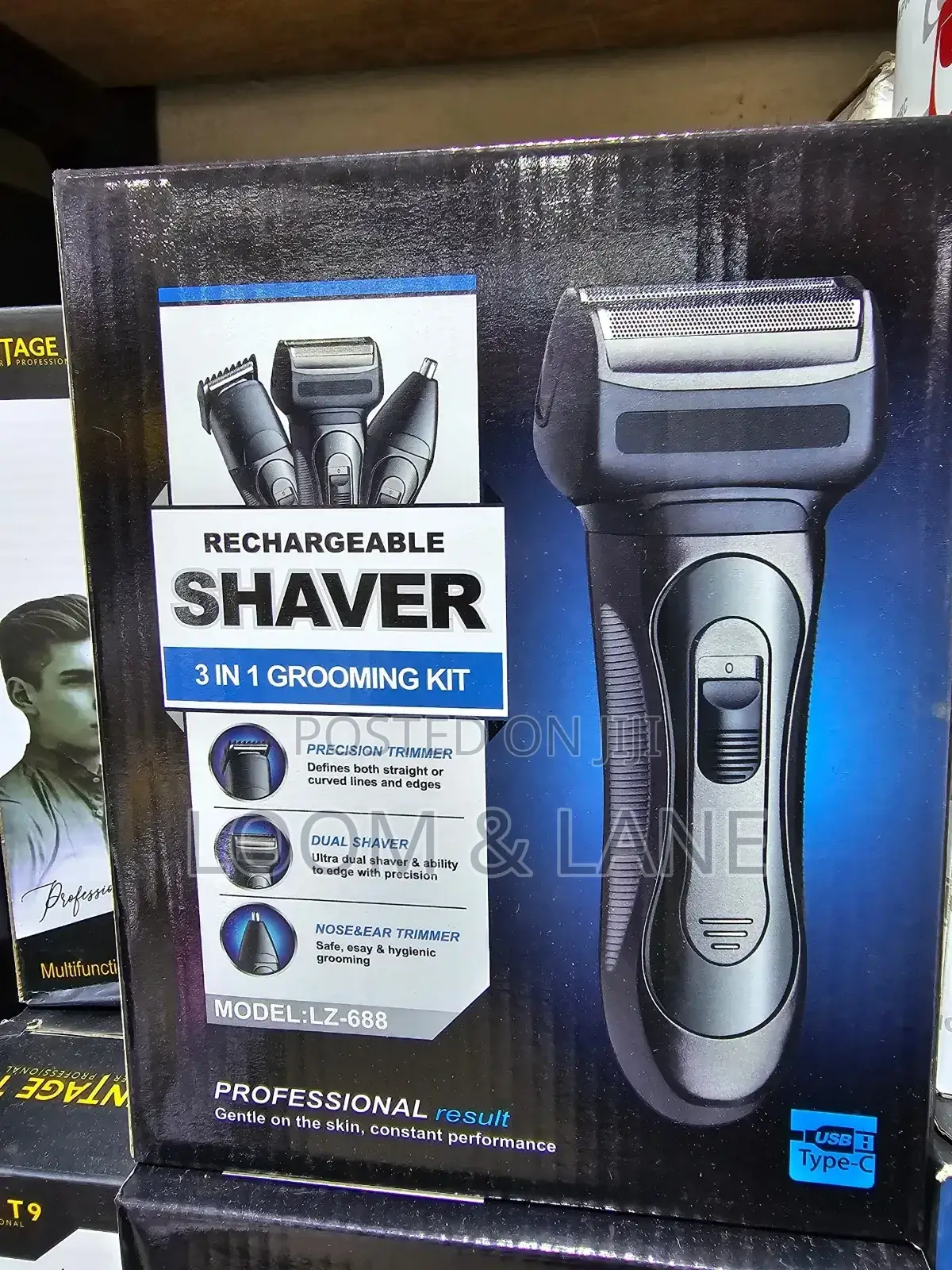 3 in 1 Rechargeable Shaver / Grooming Kit