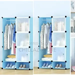Double Clothes Wardrobe