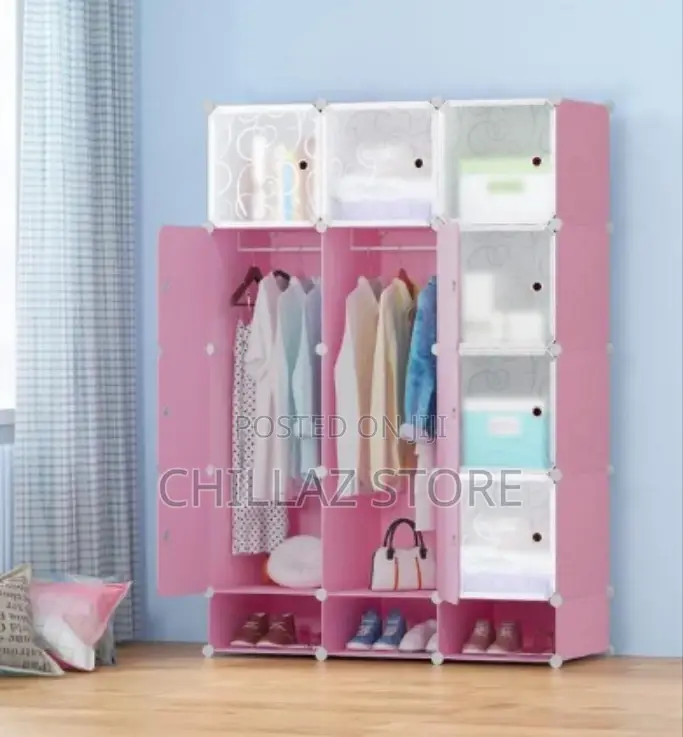 Plastic Clothes Wardrobe