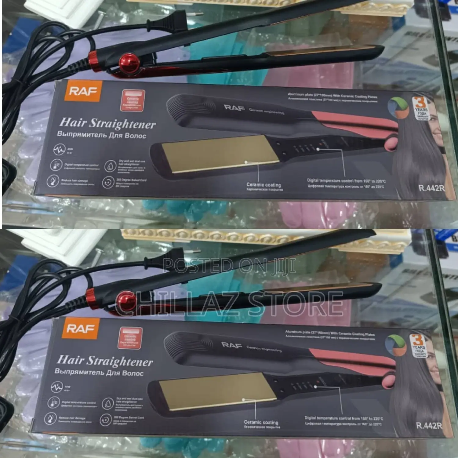 Electric RAF Hair Straightener