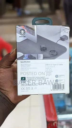 Green Lion Dual USB Port Wall Charger