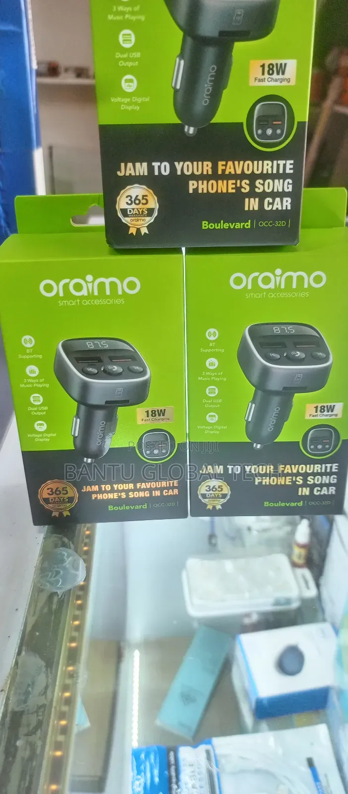 Car Bluetooth Player With Charger