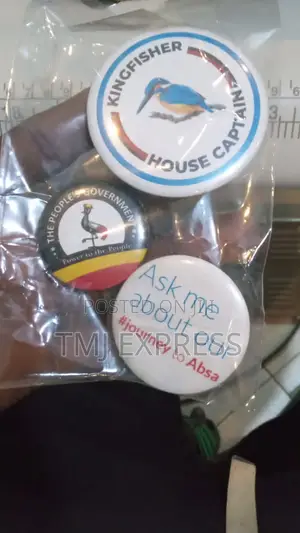 Branded Button Badges